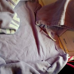 Cold shoulder crop hoodie